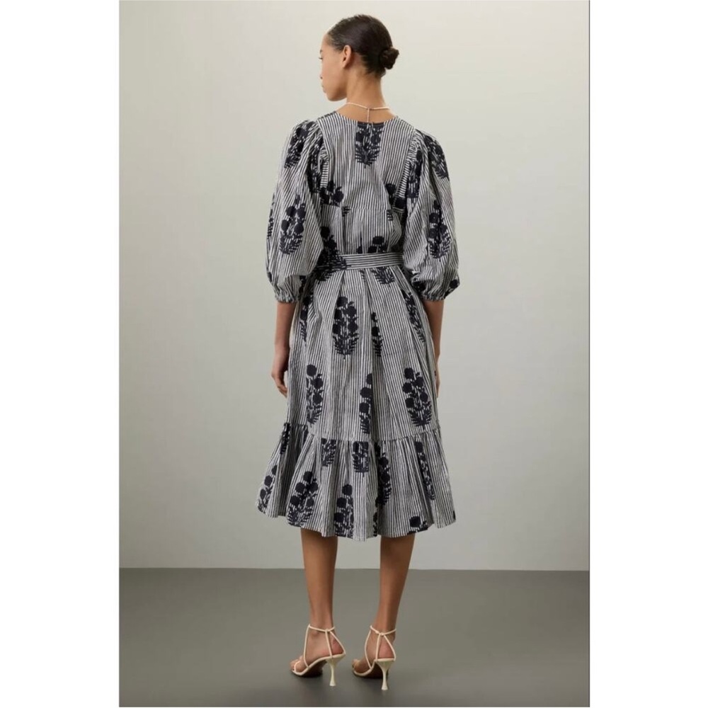 SZ Blockprints Aaron Navy Dress, Size: XS - Picture 3 of 10